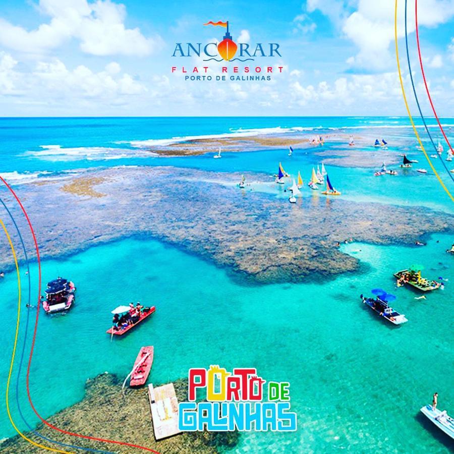 公寓 Flats De 2 Quartos No Ancorar Pôrto das Galinhas